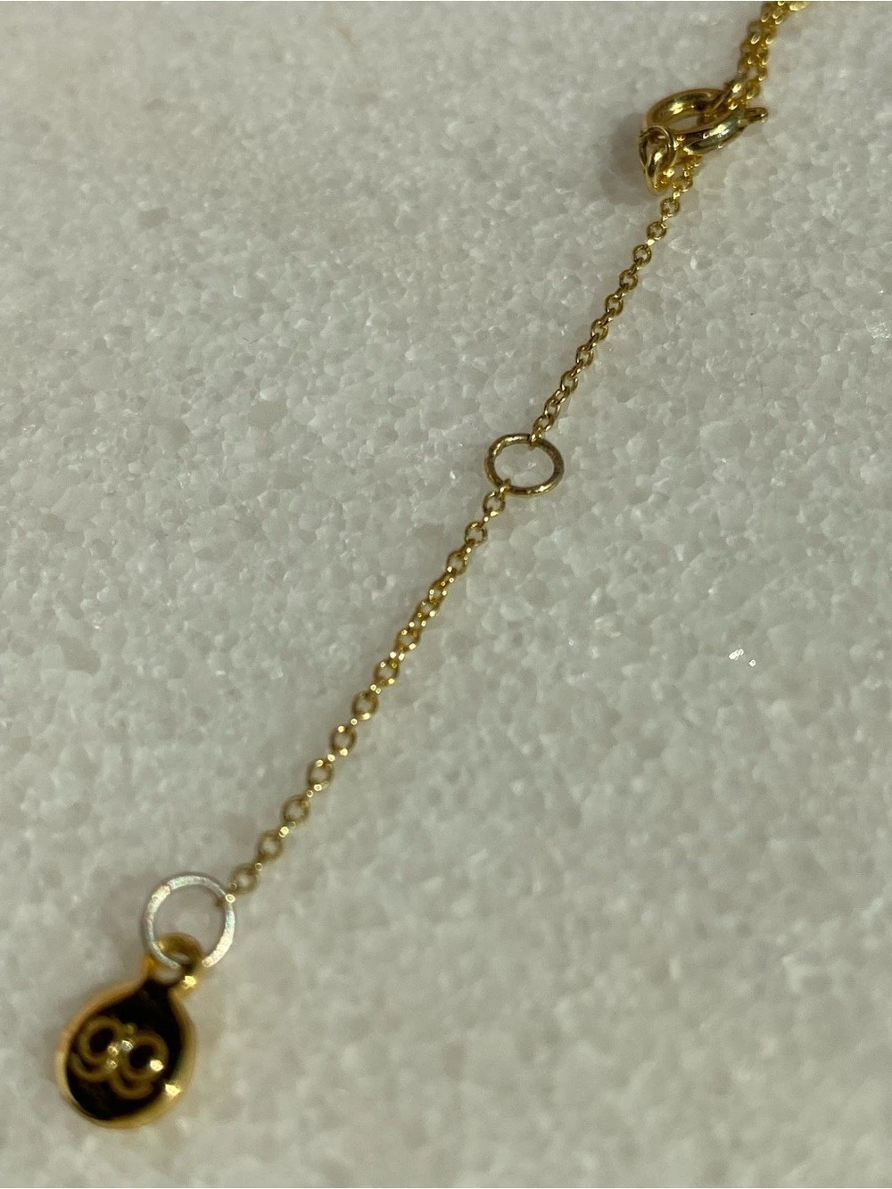 Gorjana Chloe Short Lariat Necklace Gold Like New - Picture 6 of 7
